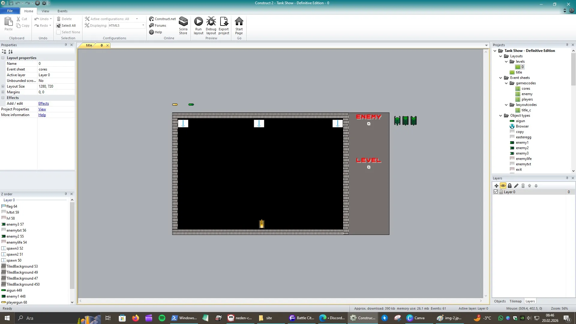 Construct 2 - Bölüm 0